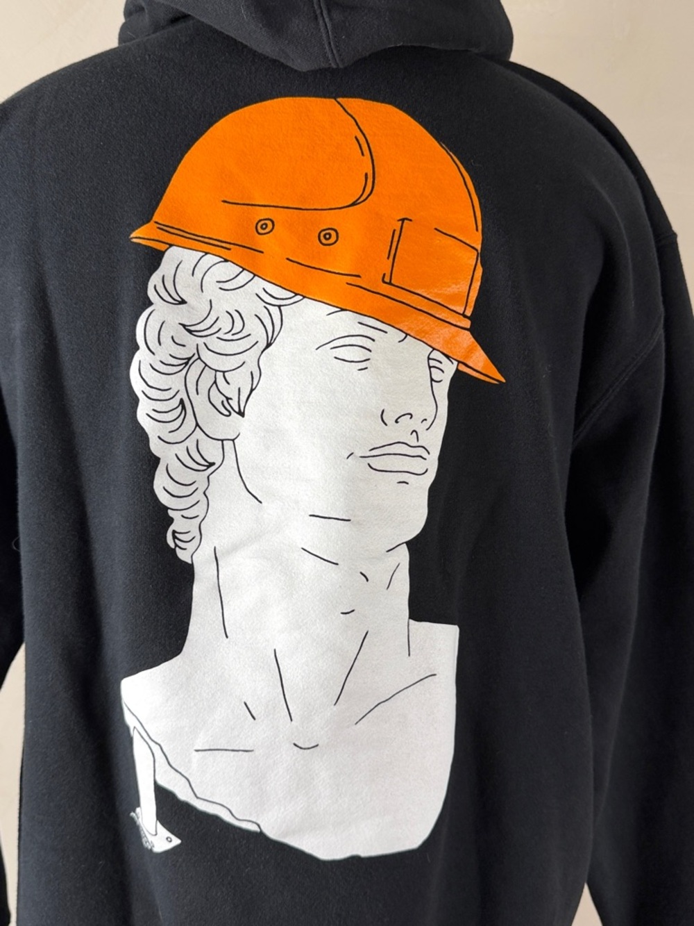 Tom of Finland x HOMOCO David Hard Hat Graphic Hoodie Black